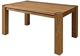 MASSIVMOEBEL24.DE Esstisch Wildeiche 200x100x76 Tabacco Brown geölt Kent #318
