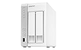 QNAP TS-231P 4TB 2-Bay NAS-Lösung | Installiert mit 2X 2TB WD RED HDD