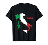 Land - Italien | Italienische Flagge T-S