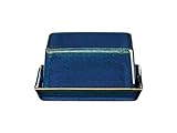 Butterdose, midnight blue 11 x 8,5 cm, H. 6