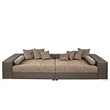 Big Sofa Kunstleder Couch Wohnzimmer Couchgarnitur Wohnlandschaft Polster b