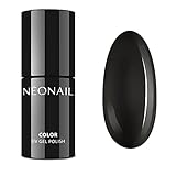 NEONAIL Schwarz UV Nagellack 7,2 ml PURE BLACK UV LED 2996-7