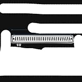 20-80cm seitlicher Abfluss Duschablauf Edelstahl Badezimmer Bodenablauf Linearer Abfallablauf für Küche-50x10cm S