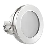 Premium LED Einbaustrahler Feuchtraum Downlight Aluminium geringe Einbautiefe 38mm für Bad/Küche/Vordach/Wohnraum IP65 230V warmweiß