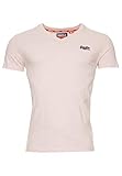 Superdry Orange Label Vintage Embroidered V Männer T-Shirts Chalk Pink Feeder XXXXL