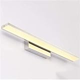 BDRKCC Wandleuchte Eitelkeit Spiegel Lichtspiegel Licht Badezimmer Eitelkeit Licht Wasserdicht Waschraum Kabinett Licht hinunter Wandmalerei Lichter, kaltweiß, 52 cm-12w