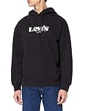 Levi's Herren T2 Relaxed Graphic Pullover, Mv Logo Po Caviar, XXL