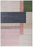 Safavieh Orwell Collection ORW300A Mid-Century Modern Abstract Area Rug, 2' 2' x 5', Ivory/C