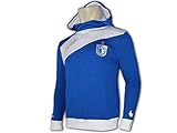 uhlsport 1. FC Magdeburg Freizeit Kapuzenpullover 2018/2019 Azurblau/weiß, S