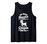 Ich hasse Menschen Bauer Landwirt Ziegen Tank Top