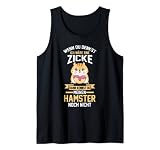 Hamster Zicke Nagetier Haustier Hamster Tank Top