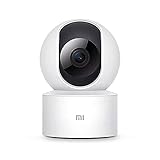 Xiaomi Mi Home Security Camera 360° 1080P WLAN Überwachungskamera (1080p-Auflösung, Linsenschwenkung- und neigung, 2-Wege-Audio, rauschreduzierte Nachtsicht, optimierte Personenerkennung, Mi Home App)