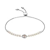 Emporio Armani Damen Armband Beads Sterlingsilber silberfarben, EG3468040