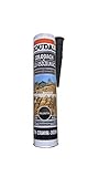 Soudal COLODACH Schwarz 280ml Dichtungsmittel für Keramikfliesen Betonfliesen Flexibler Polyurethankleb
