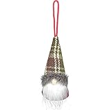 Weihnachtszwerg-Dekor, Handgemachte Schwedische Tomte Plüsch Weihnachtself Dekoration Ornamente Thanksgiving-Geschenke für Z