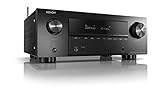 Denon AVR-X2700H 7.2-Kanal AV-Receiver, Hifi Verstärker, Alexa kompatibel, 6 HDMI Eingänge und 2 Ausgänge, 8K-Video, Bluetooth, WLAN, Musikstreaming, Dolby Atmos, AirPlay 2, HEOS M