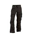 Dassy Unisex-Erwachsener Pantaloni Hose, Nero/Grigio, 50