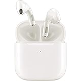 Bluetooth Kopfhörer,In Ear Kabellose Kopfhörer mit HiFi Stereo Klang, IPX5 Wasserdicht Touch-Steuerung Eingebautem Mikrofon 24 Std Schnellladen Ladekoffer Kompatibel mit iPhone/