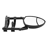 Clveshje Universal Caravanspiegel Wohnwagenspiegel Anhängerspiegel Außenspiegel Zusatzspiegel Verwendbar Einstellbarer Autorückspiegel für Auto, LKW, SUV,Wohnwagen,Trailerl Schw