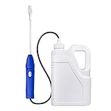 PTN Drucksprüher 2L, Gartenspritze, Tragbarer Pumpsprühflasche, Sprühgerät für den Pflanzenschutz, Bewässerung von Pflanzen, Reinigung inkl Verstellbarer Kegeldüsen Ergonomischer G