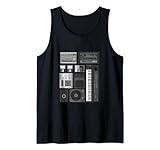 Old School Hip Hop Analog Produzent Tank Top