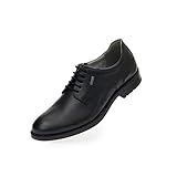 FRETZ men Sam Lederschuhe mit Gore Tex | Elegante und robuste Herrenschuhe | rahmengenähte Sohle | gepolsterte Innensohle, atmungsaktiv, wasserabweisend | Business & Freizeit | Mokka, Größe 43