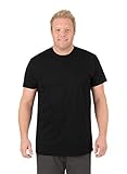 Trigema Herren 637201 T-Shirt Schwarz 008, X-Large (Herstellergröße: XL)