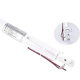 CO2 Glas Laserröhre 40W Länge von 700 mm Diam. 50 mm Laser Tube für Laser Gravier- und Schneiden Maschine, DIY M