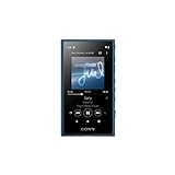 Sony NW-A105 Walkman MP3 Player (16GB, Android, 26h Akku, Touch Screen, WLAN, Bluetooth, Vinylprozessor, Standard-Edition) blau (Generalüberholt)