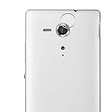 Vaxson 2 Stück Schutzfolie, kompatibel mit Sony Xperia SP C5303 Kamera TPU Folie Rückseitige Kameraobjektiv [nicht Panzerglas Displayschutzfolie Hülle Case ]