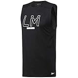Reebok Herren Lm Smartvent Tank T-Shirt, Schwarz, XS