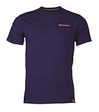 Husqvarna Unisex T-Shirt, kurzärmelig, Blau, Größe M