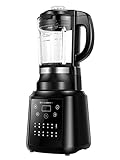 YXXHM- Standmixer Smoothie Maker | Pro Multifunktionsmixer | 1.200W Blender Mixer | 1,75 L Glas-Mixaufsatz | 12 voreingestellte Programme | Powelix- Technolog