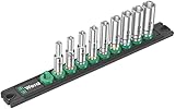 Wera 05005410001 Nuss-Magnetleiste A Deep 1 Steckschlüsseleinsatz-Satz, 1/4'-Antrieb, 9-teilig