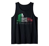 Kolosseum Rom Italien Flagge Stolz Design Tank Top