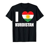 Kurdistan Kurde Kurdische Flagge Türkei Geschenk T-S