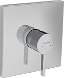 hansgrohe Wannenarmatur Finoris, Unterputz Brausebatterie, Duscharmatur für 1 Funktion, C