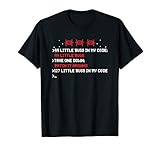 Debugging T-Shirt 99 Little Bugs In My Code | Prog