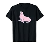 Süße Baby Robbe Seal Seehund Seerobbe pink Kostüm T-S