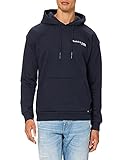 Scotch & Soda Unisex Hoodie aus Bio-Baumwolle Kapuzenpullover, Night 0002, L