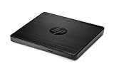 HP externes CD-/ DVD Laufwerk inkl CD und DVD Brenner mit USB Anschluss (F6V97AA) schw