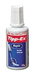 3er Sparpack Tipp-Ex 8119143 Korrekturfluid Rapid (Flasche 25ml) weiß