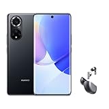 HUAWEI nova 9 Black - Smartphone, 50 MP Ultra Vision Kamera, 6,57 Zoll OLED Display, 66W HUAWEI Supercharge, 6GB RAM+128GB ROM, 4300 mAh, 30 Monate Garantie, mit HUAWEI FreeBuds Pro S