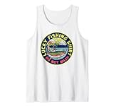 Funny Fisherman Vintage Do Not Wash Lucking Fishing Tank Top