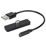 USB-Typ-C-Bluetooth-Audiosender, Kabelloser Bluetooth-Audioadapter mit USB-C-Anschluss, Kompatibel mit Switch, PS4, PC und TV