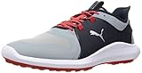 PUMA Herren 193000 Golfschuh, Quarry Silber Marineblau Blazer, 42.5 EU