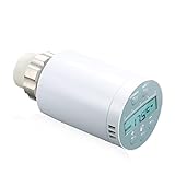 Thermostat Hancaner Home Control Heizkörperthermostat (Funk Heizungssteuerung, Smarthome SEA801-APP,Smart Home Aktor) genaues TRV-Thermostat-Heizkörperventil Programmierbarer Thermostat-Heizungsreg