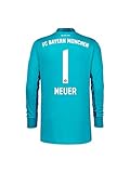 FC Bayern München Kinder Torwart-Trikot Saison 2020/21, Gr. 128, Manuel N