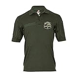 Tactical Polo Bundeswehr Adler Kreuz Abzeichen Emblem Bw T-Shirt#37666, Größe:M, Farbe:O