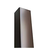 Alu Winkel grau, 2000mm Alu Winkel anthrazit 90x90 mm Schenkelinnenmaß aus Alu Ral7016 Anthrazitgrau 0,8 mm stark Dachblech Alu Kantenschutz Alu Kantenp